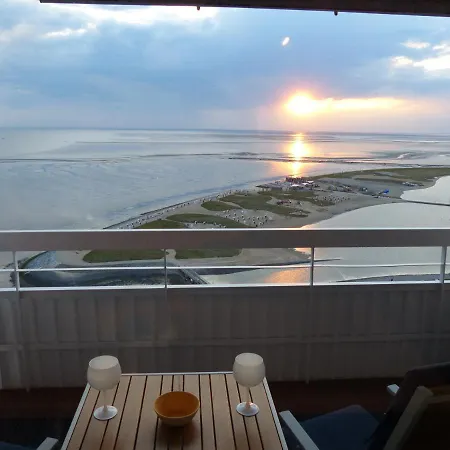 Appartement Buesumer Hochhaus Buesumer Moewenblick